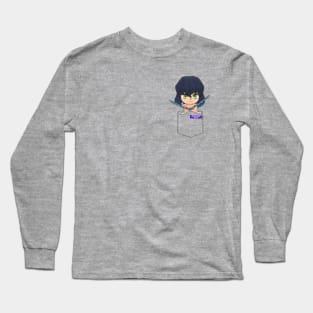 Pocket Chibi Inosuke Long Sleeve T-Shirt